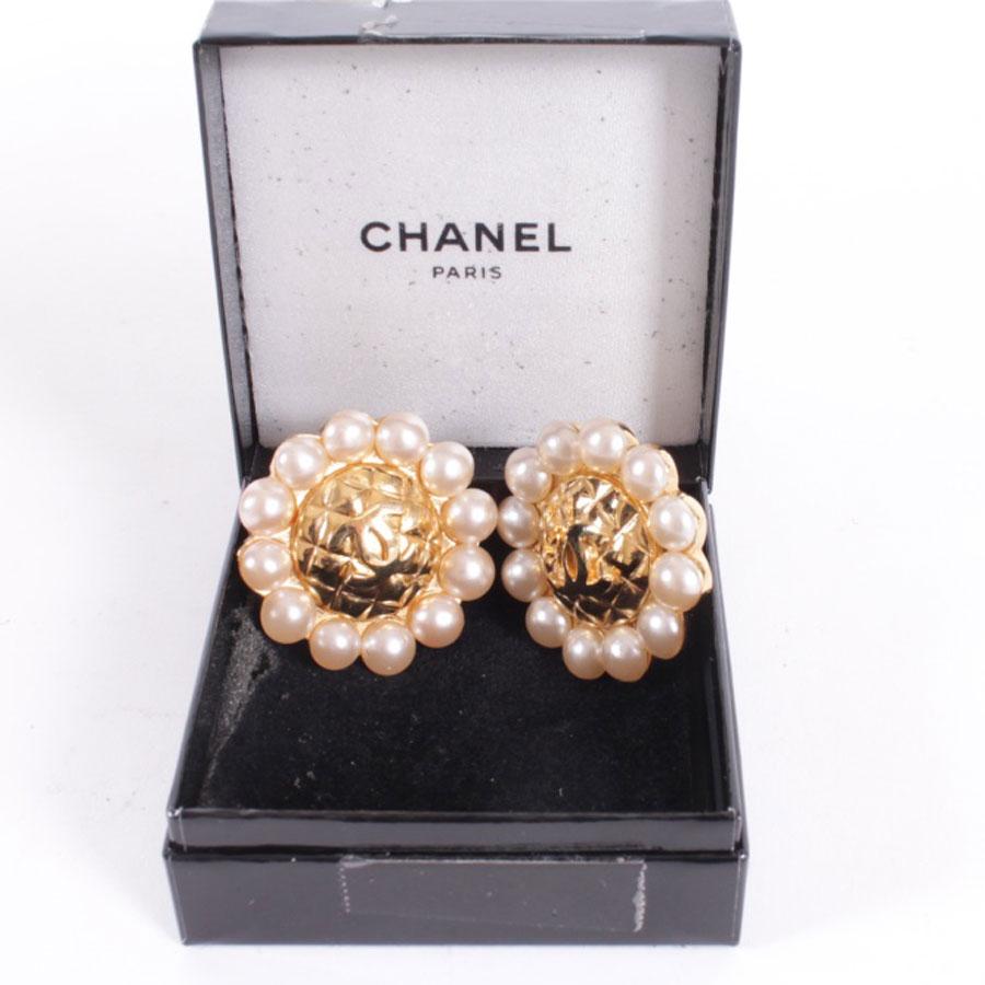 Chanel Couture Clip-on Earrings 1