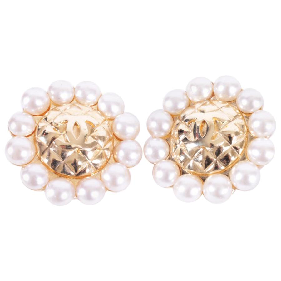 Chanel Couture Clip-on Earrings