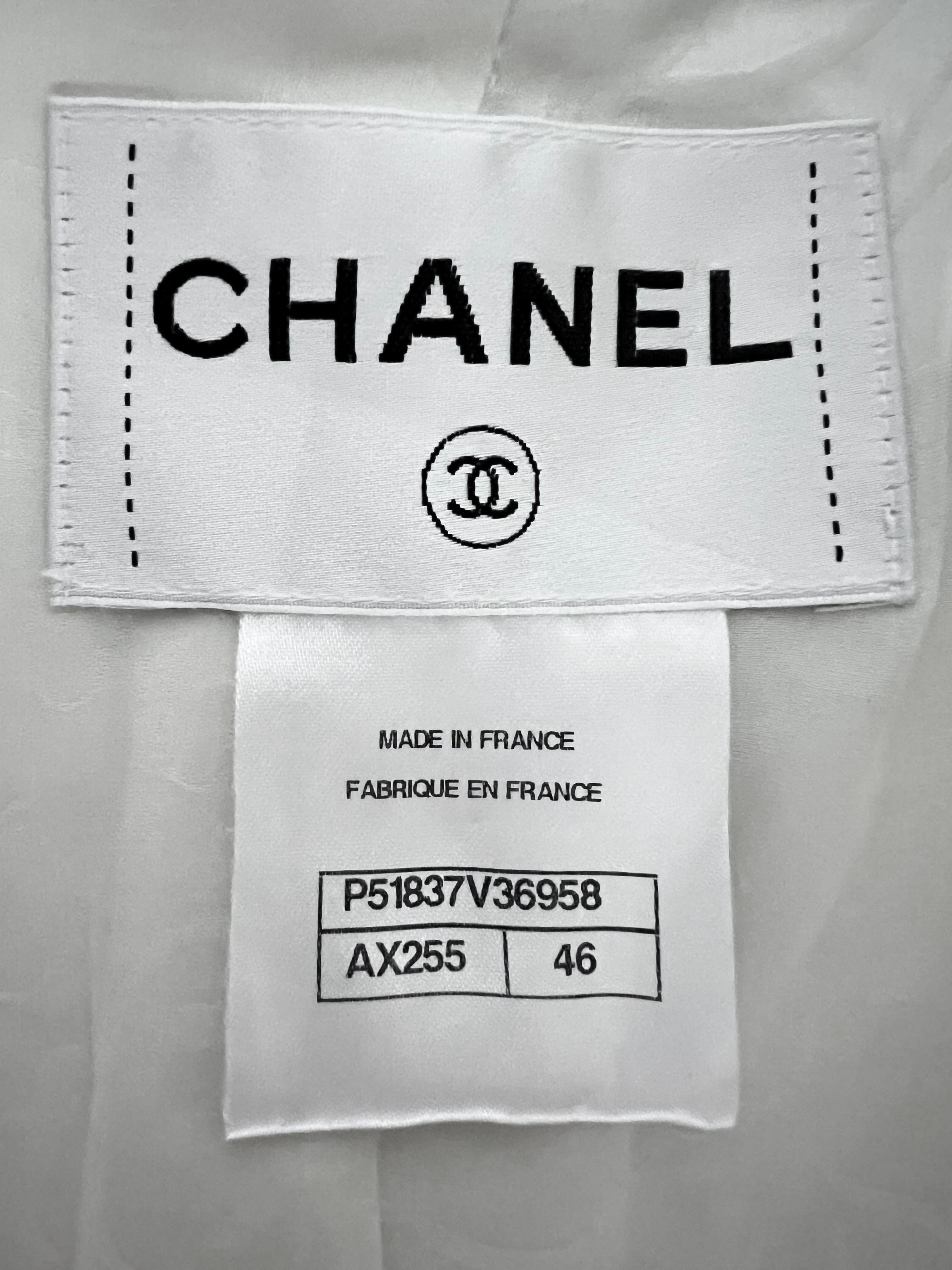Chanel Couture Paris / Salzburg Edelweiss Tweed-Jacke 5