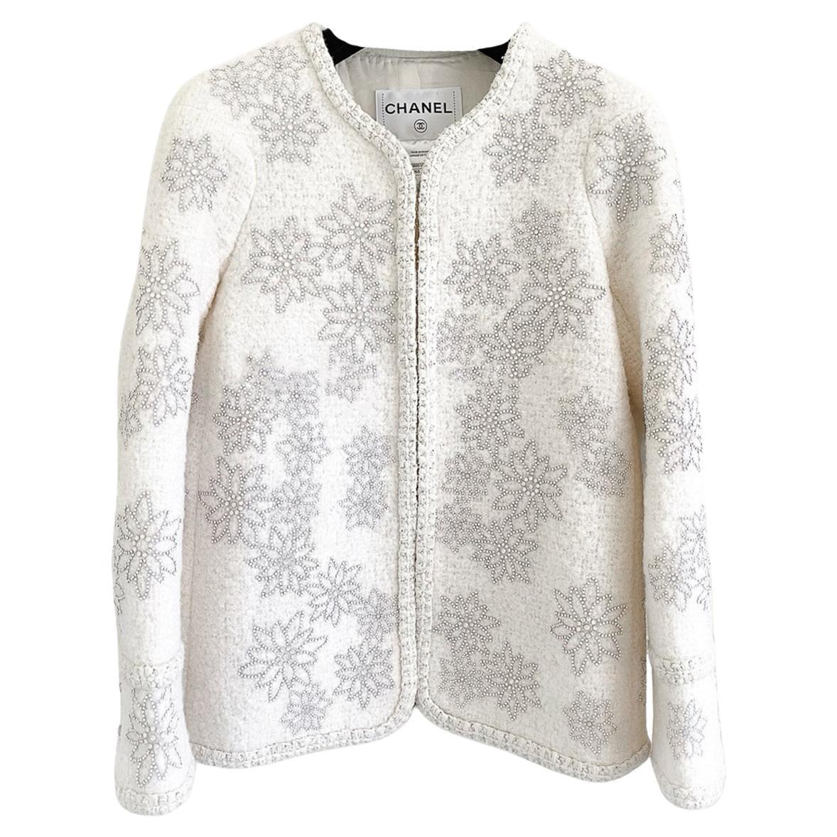 Chanel Couture Paris / Salzburg Edelweiss Tweed Jacket