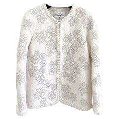 Chanel Couture Paris / Salzburg Edelweiss Tweed-Jacke