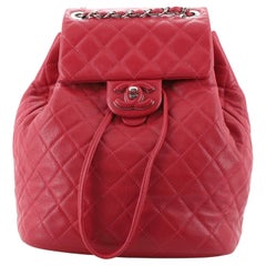 Chanel Covered CC Chain Backpack Stitched Lambskin Small