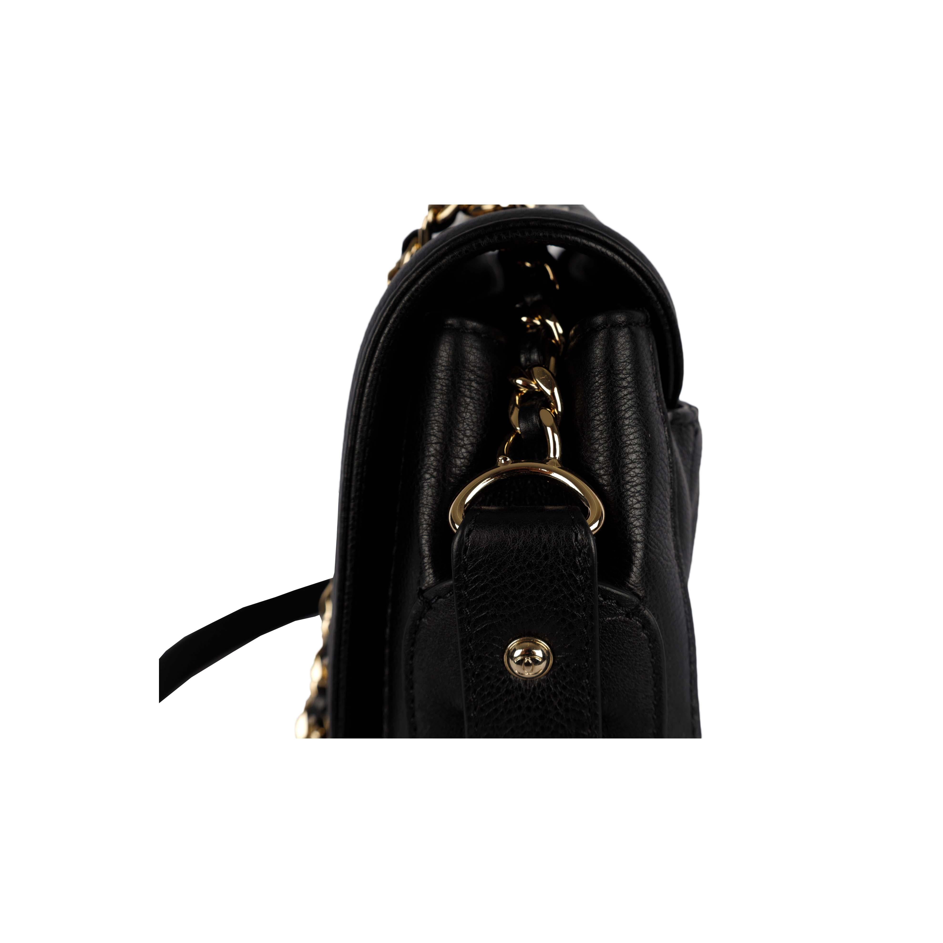 Chanel Covered CC Chevron Shoulder Bag - '20s 2