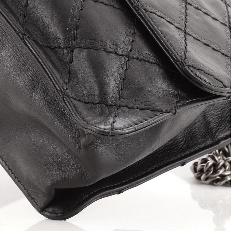 Chanel Crave Reissue Flap Bag Quilted Calfskin Jumbo In Good Condition In NY, NY