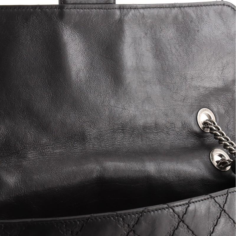 Women's or Men's Chanel Crave Reissue Flap Bag Quilted Calfskin Jumbo