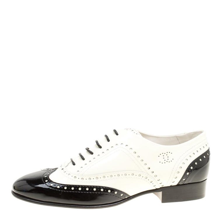 chanel brogue