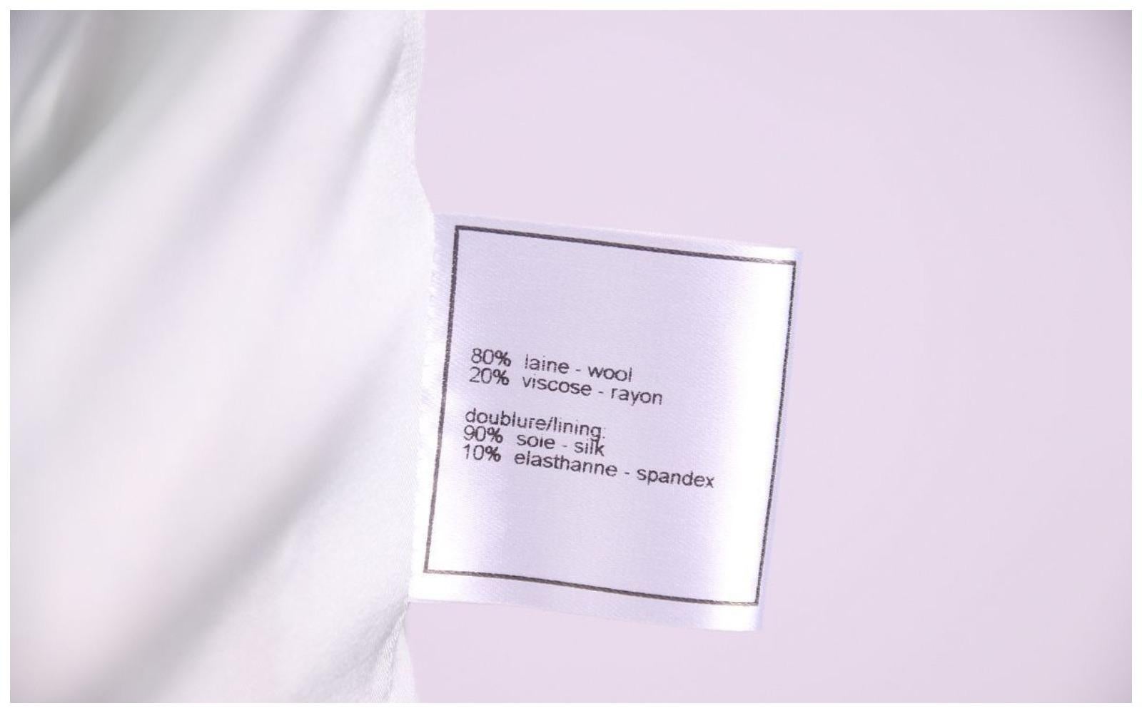 Chanel Cream Blazer Jacket Cruise 2000 For Sale 2