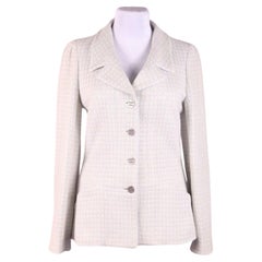 Chanel Cream Blazer Jacket Cruise 2000