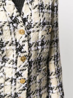 Chanel Cream Bouclé Tweed Jacket