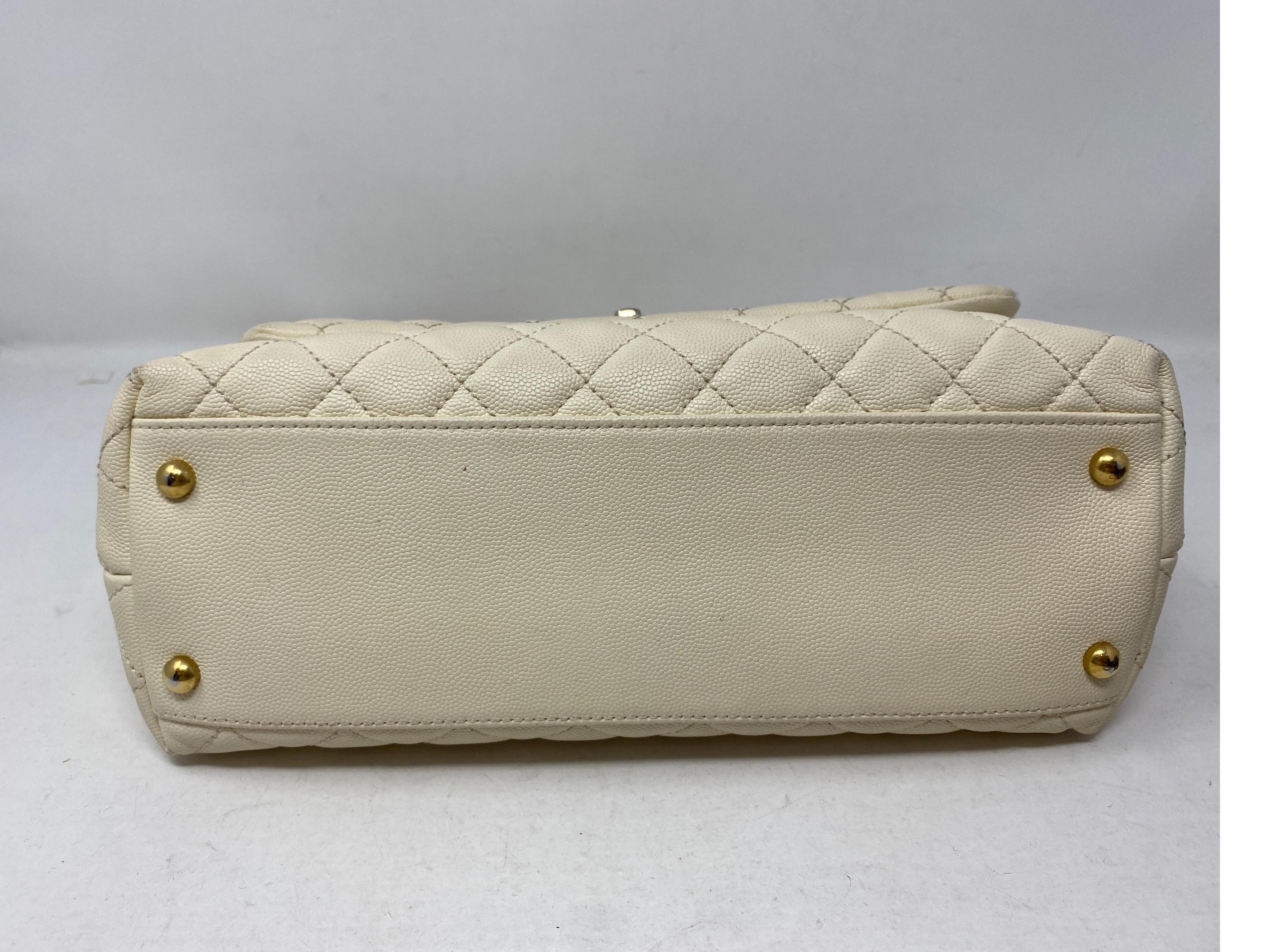 Chanel Creme Coco Henkeltasche 7