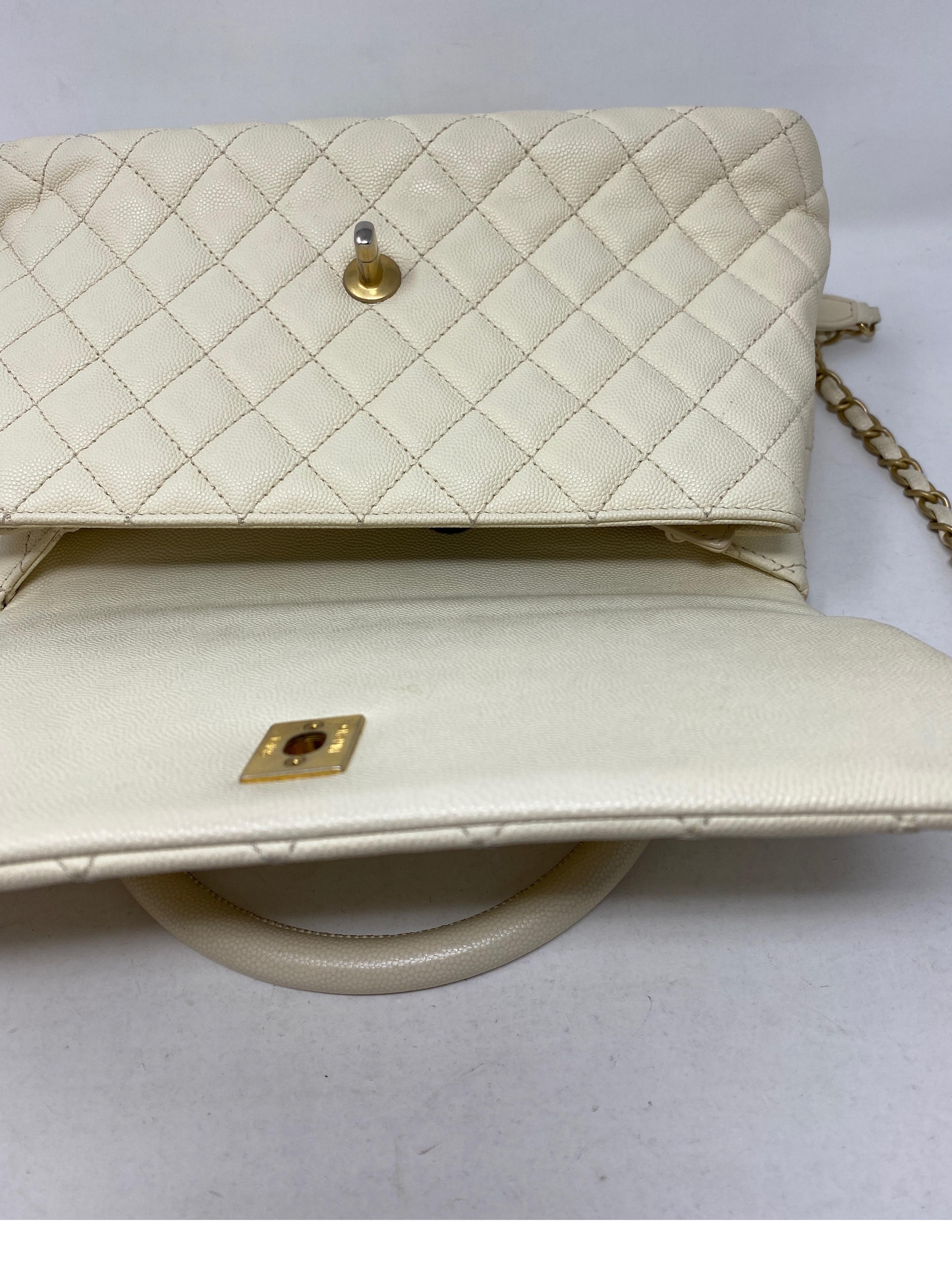 Chanel Creme Coco Henkeltasche 4