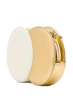 Chanel Cream /Metallic Gold Plate Bag at 1stDibs | chanel plate bag