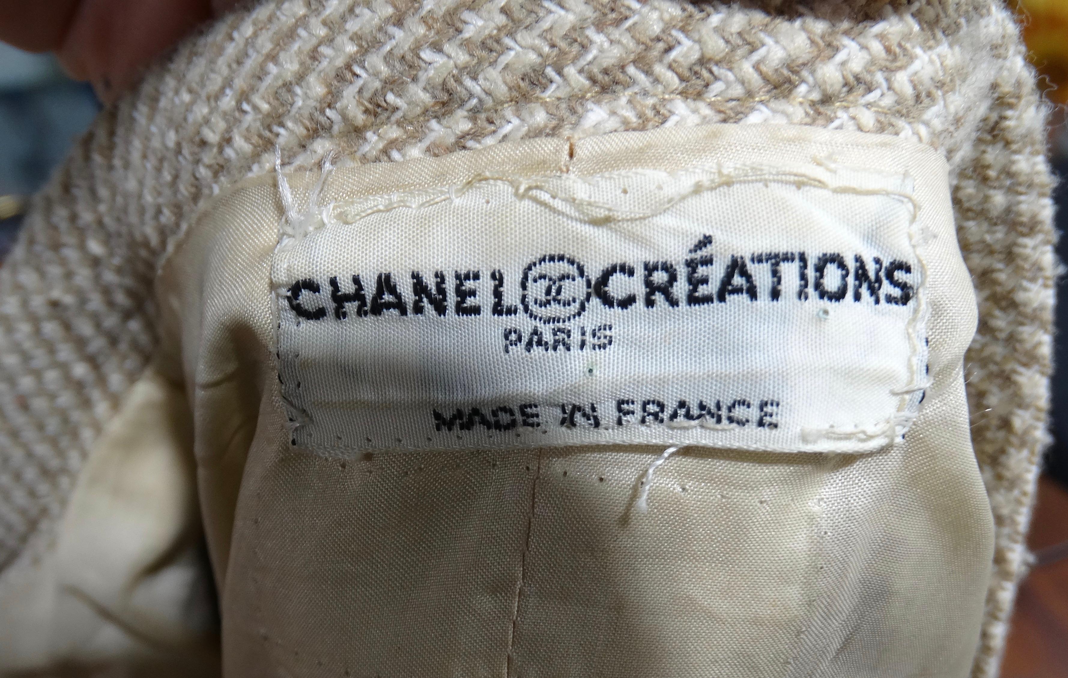 Chanel Creations 1980's Tweed Jacket 1