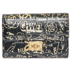 Chanel creditkartenetui mit Graffiti