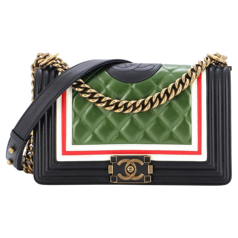 Chanel Multicolor Quilted Textile Medium Rainbow Flap Gold Hardware, 2021  Available For Immediate Sale At Sotheby's