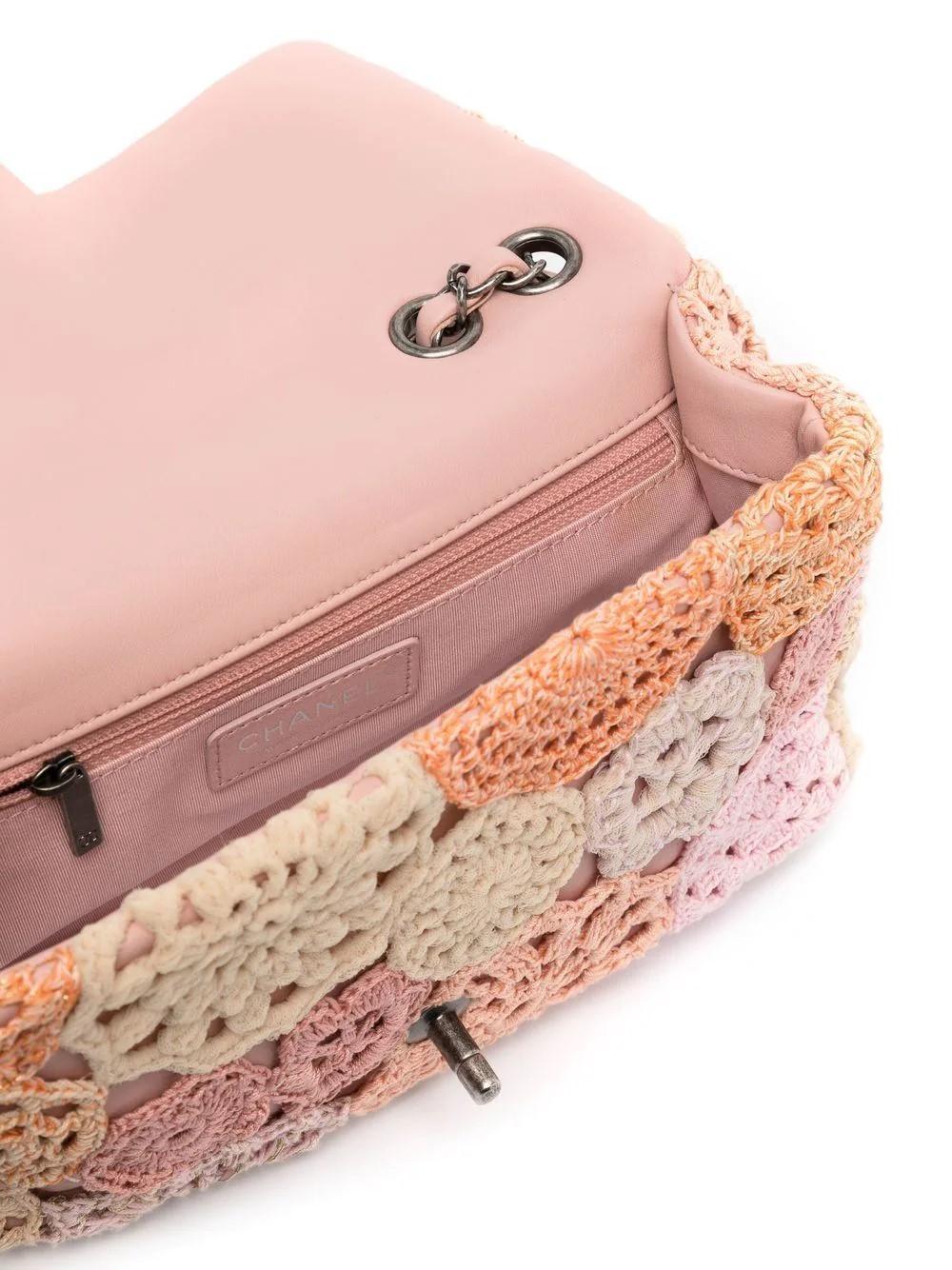 Chanel Crochet Classic Flap Shoulder Bag 2016 Cruise In Excellent Condition In London, GB