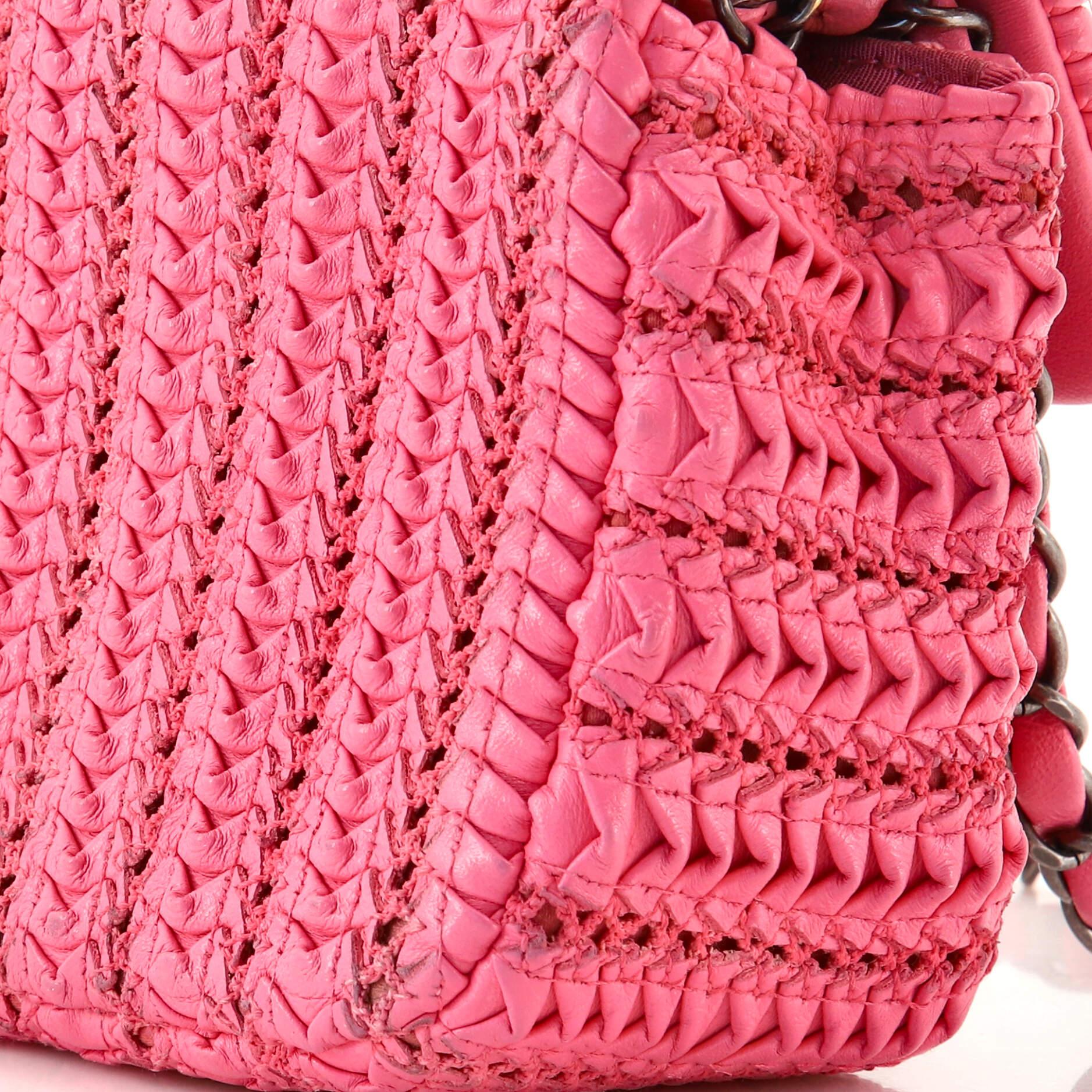 Chanel Crochet Flap Bag Lambskin Small 2