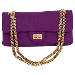 Chanel Croco-Quilted Reissue Flap Bag