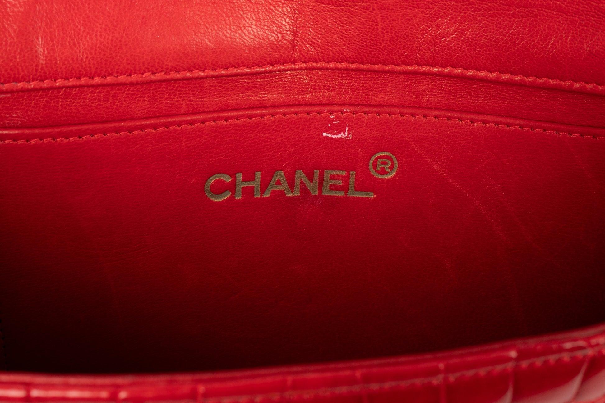 Chanel Crocodile Leather Timeless Evening Bag 5