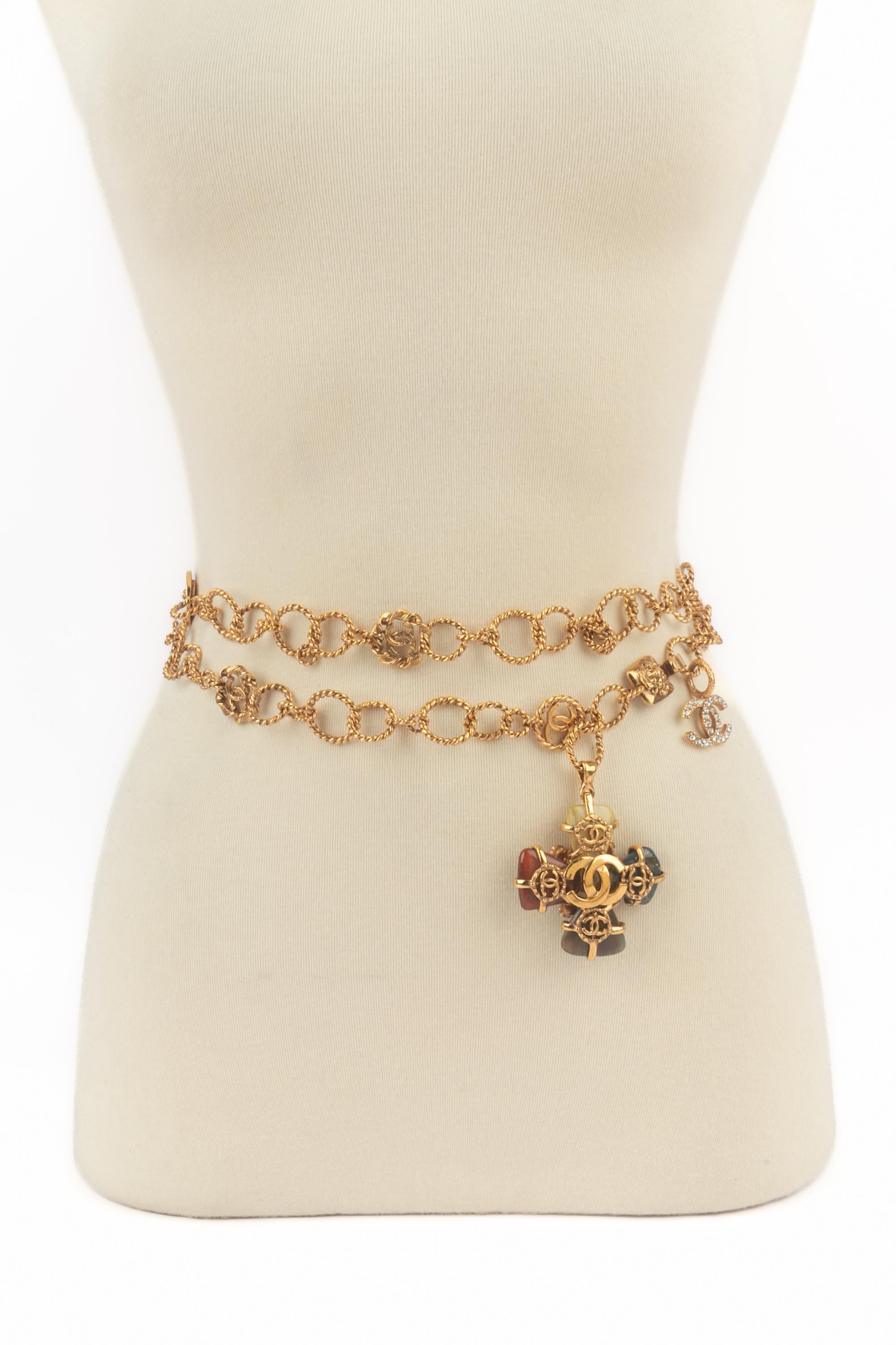 Ceinture croisée Chanel automne 2005 en vente 8