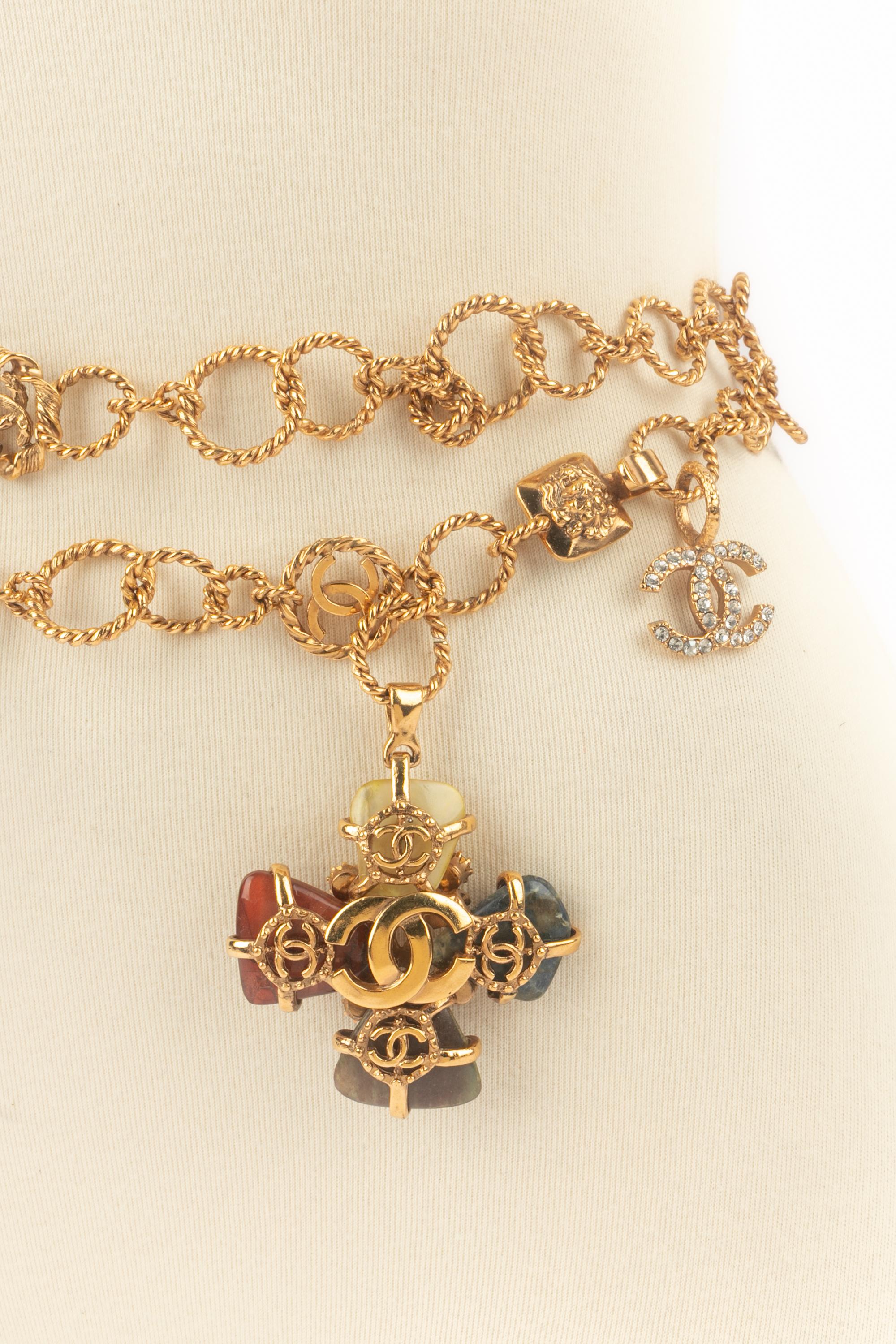 Ceinture croisée Chanel automne 2005 en vente 9