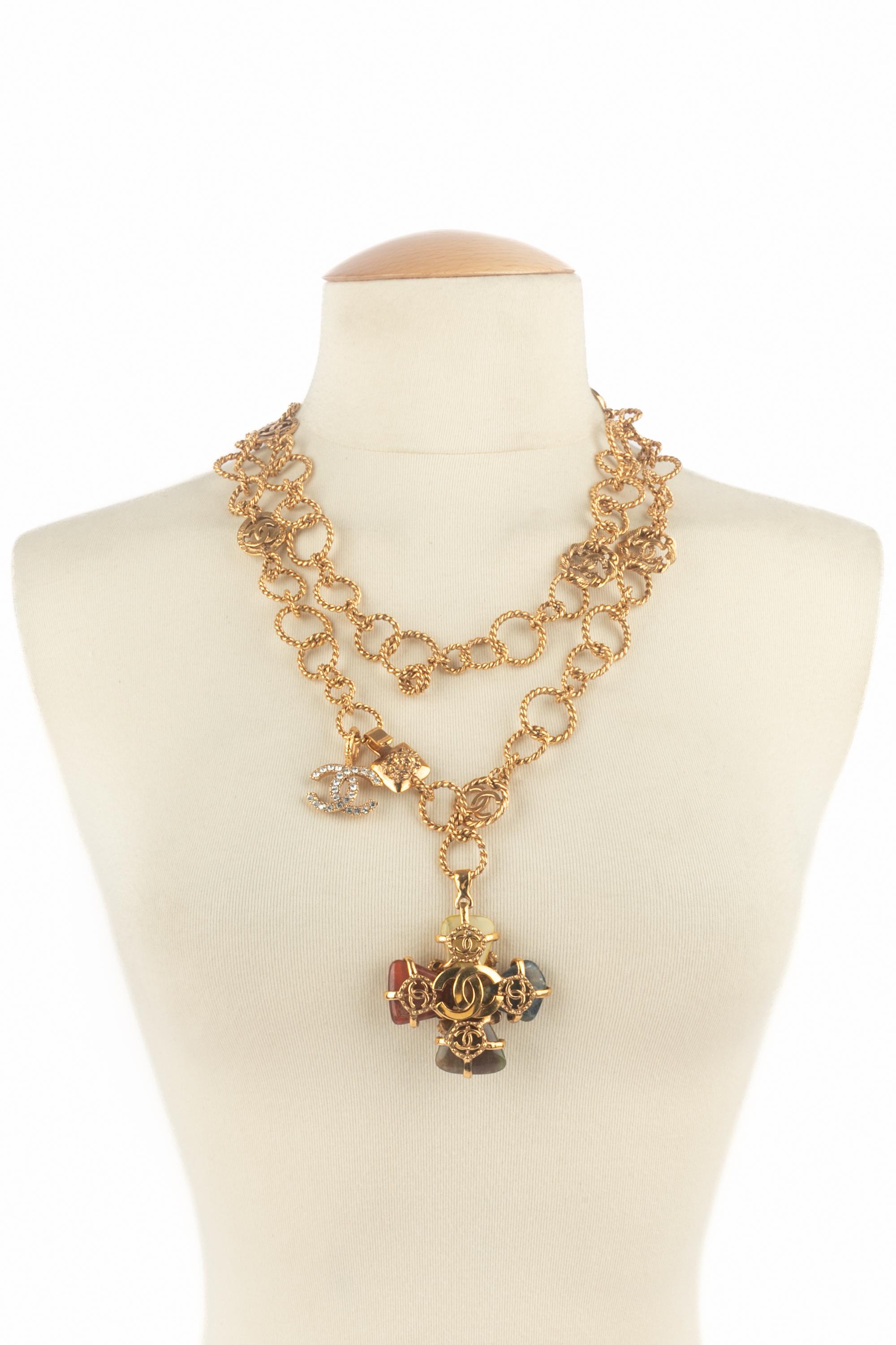 Ceinture croisée Chanel automne 2005 en vente 10