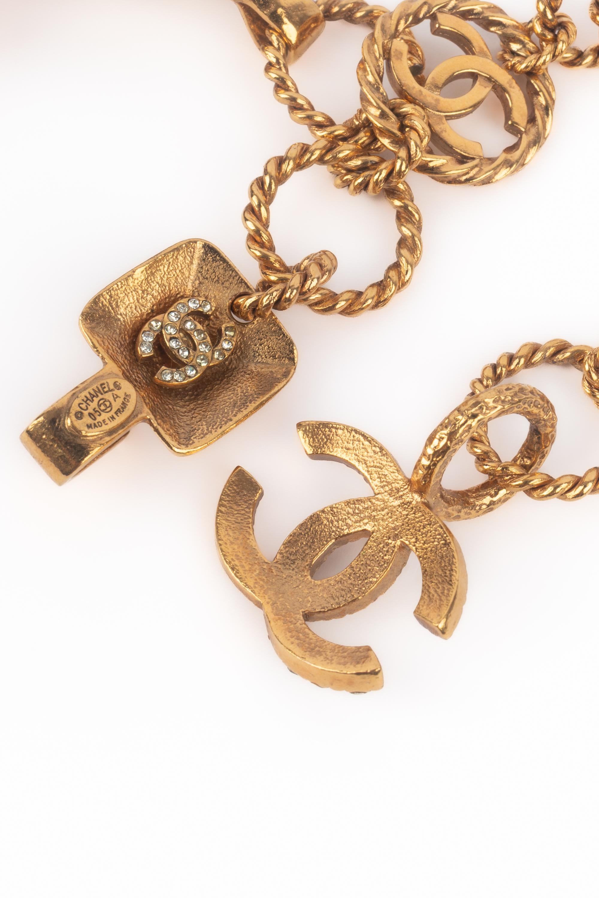 Ceinture croisée Chanel automne 2005 en vente 3