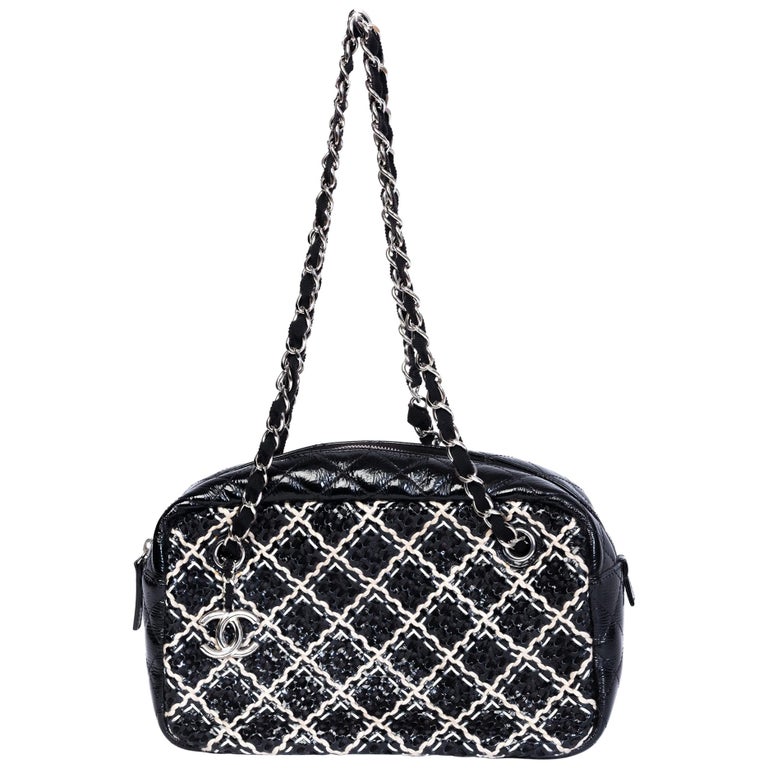Chanel Woven Bag - 215 For Sale on 1stDibs
