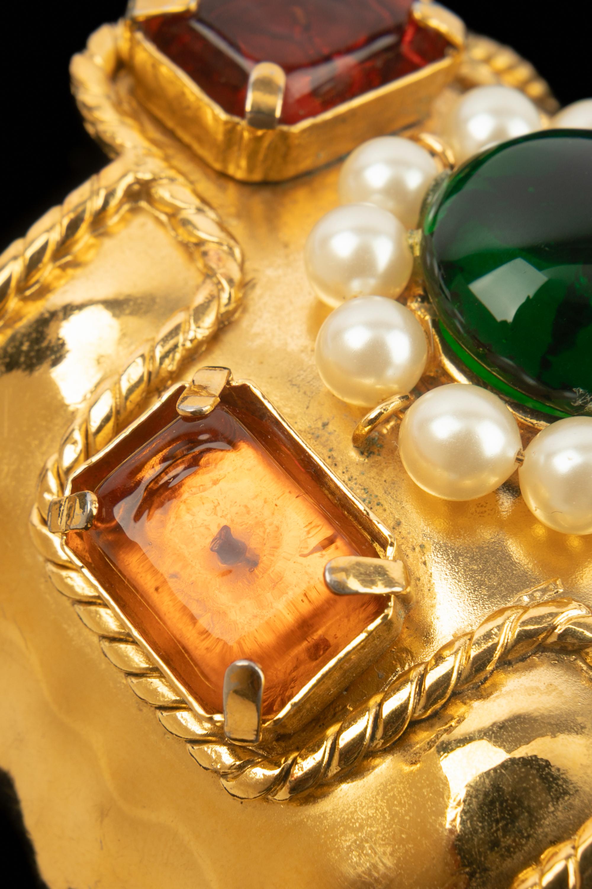 Bracelet croisé Chanel 1990 en vente 3
