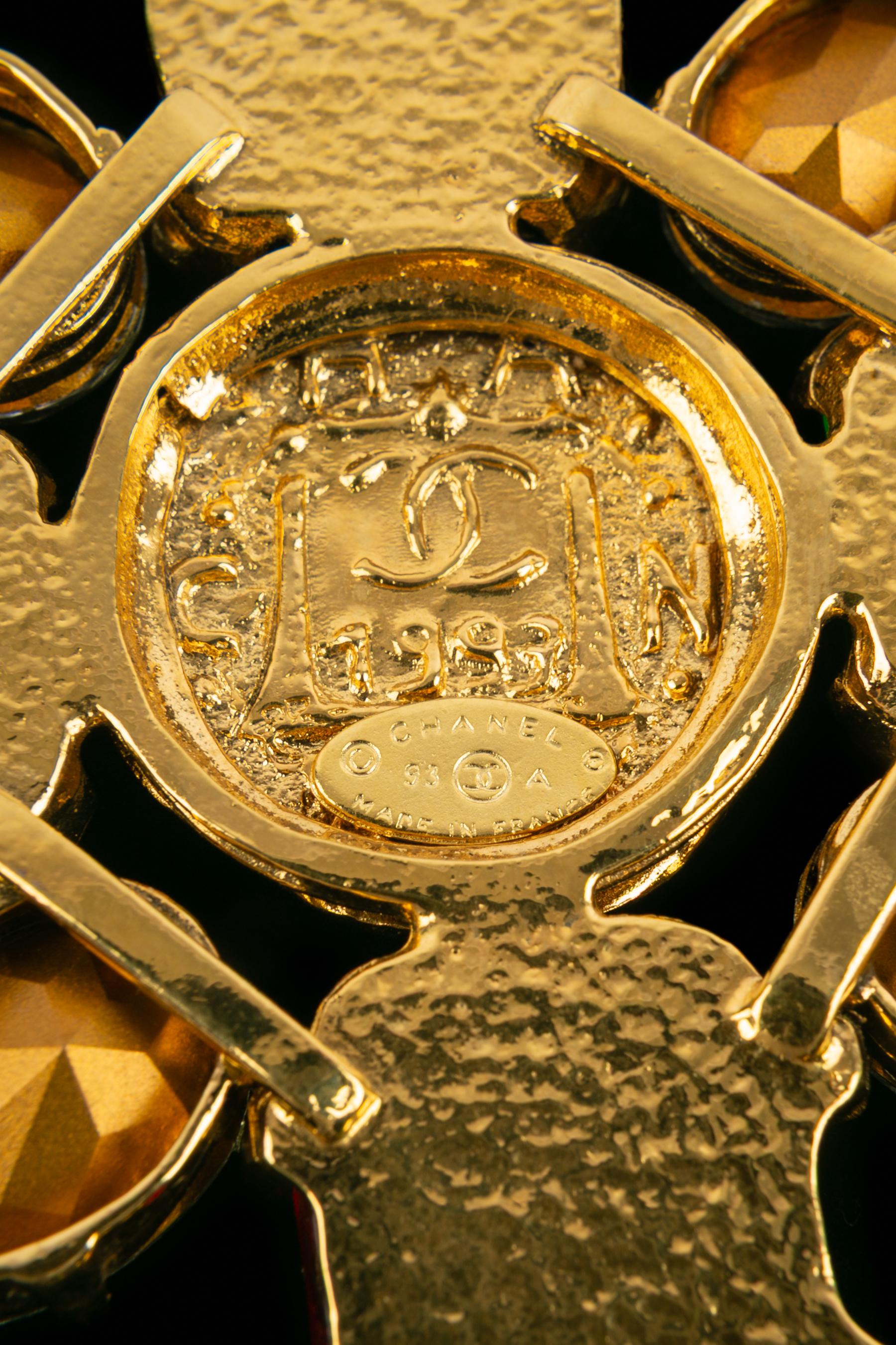 Collar cruzado Chanel 1993 6