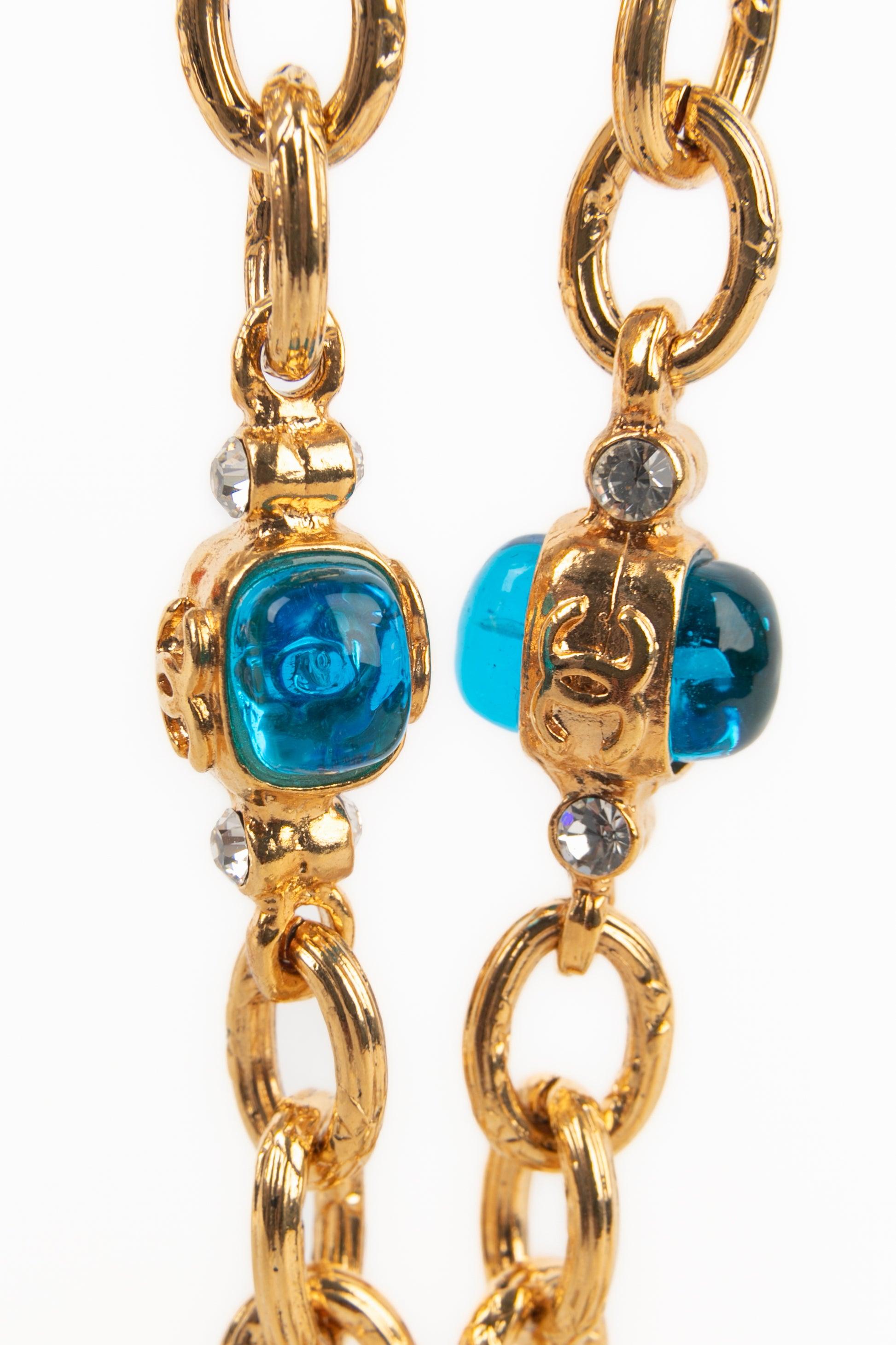 Chanel Cross Necklace with Cross Pendant, Early 1990s 1