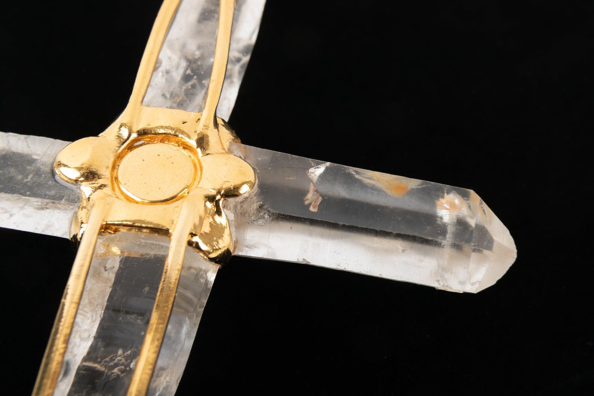 Chanel Cross Pendant Designed by Robert Goossens, 1960s 5