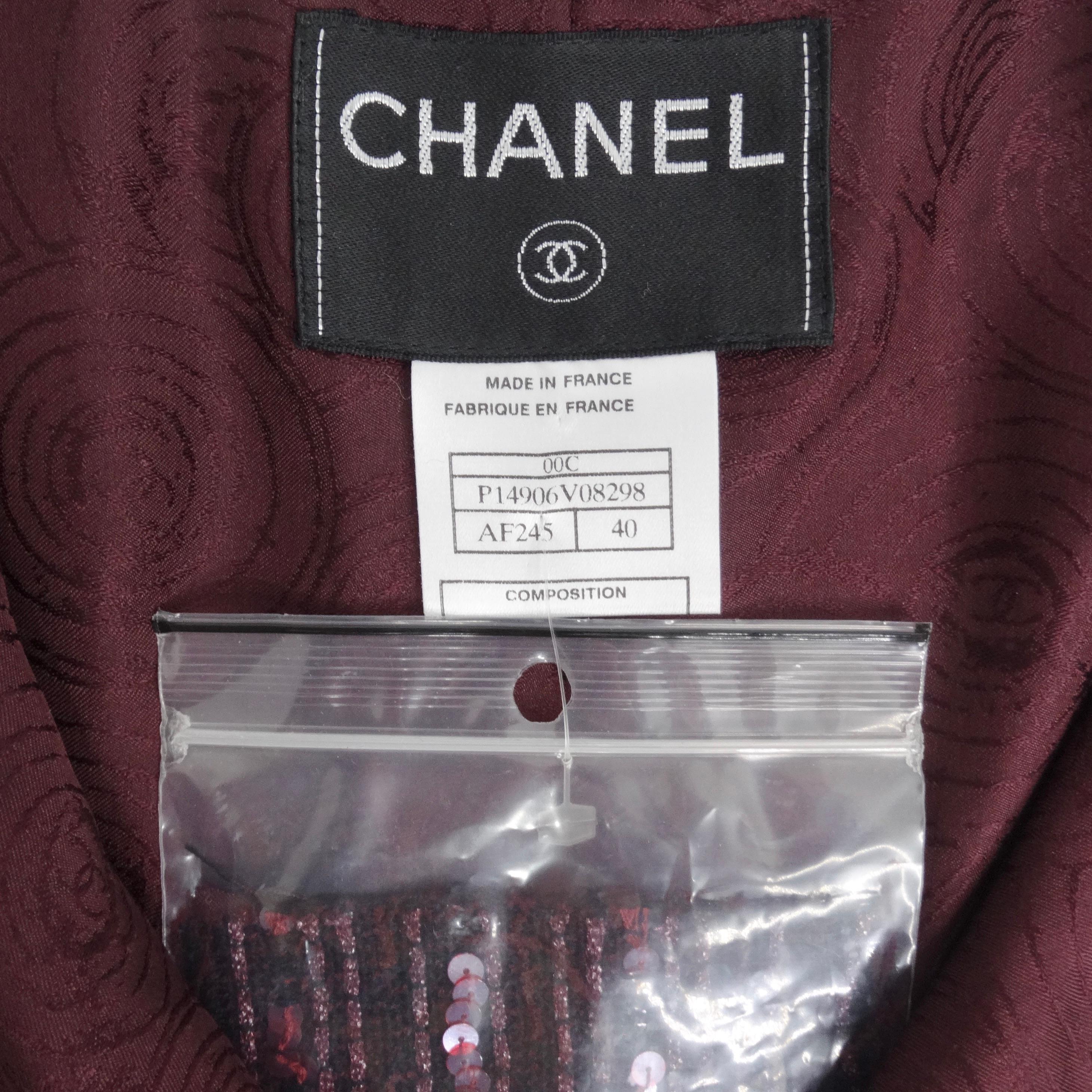 Chanel Cruise 2000 Sequin Evening Jacket For Sale 4