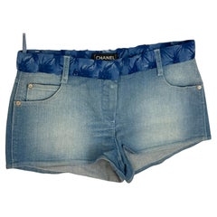Chanel Cruise 2008 Paris Los Angeles denim runway shorts