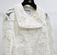 CHANEL Cruise 2009 Sheer Camellia Jacket