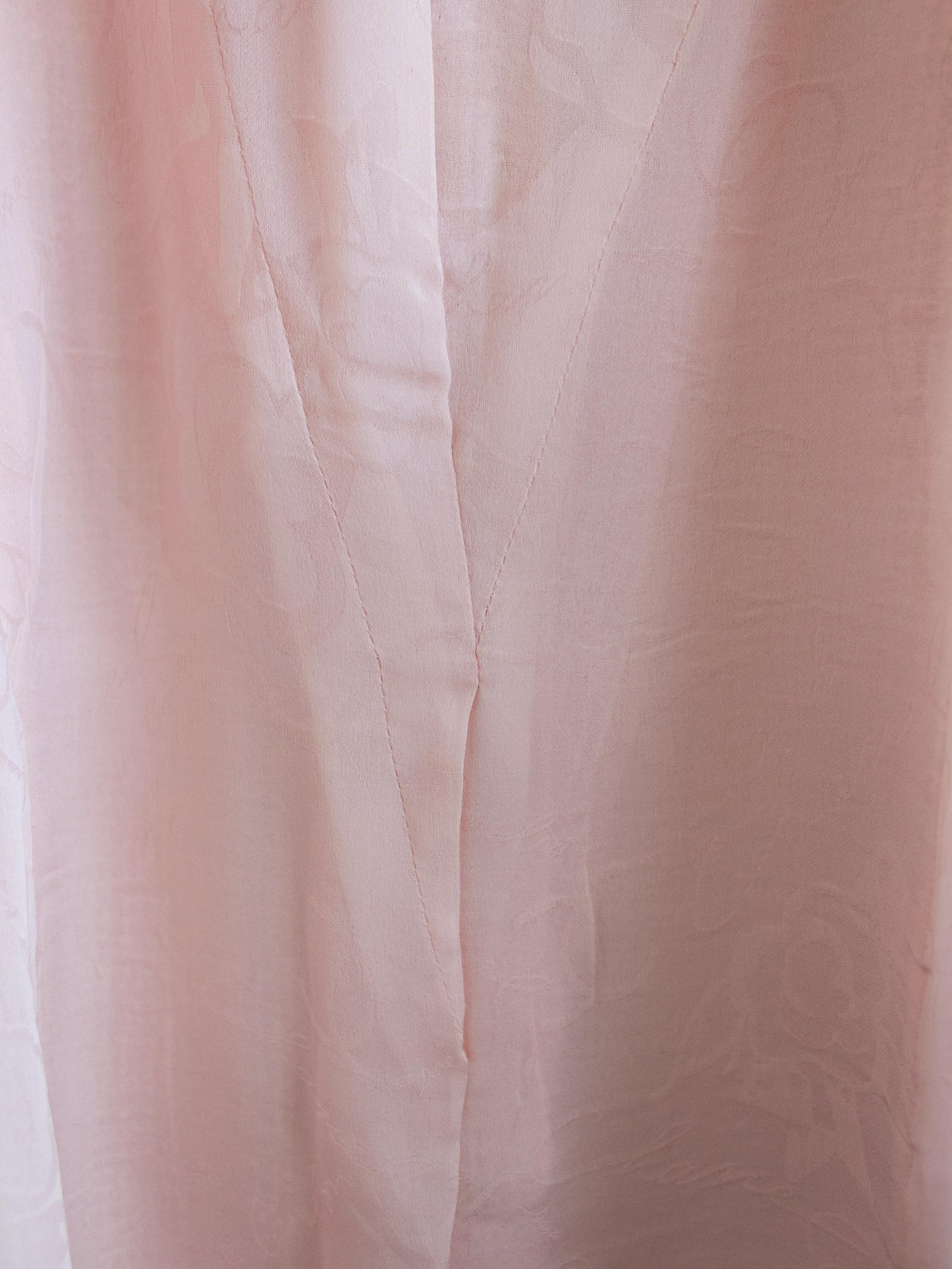 Chanel Cruise 2013 Versailles Pink Camellia 13C Long Tweed Braided Jacket Coat 7