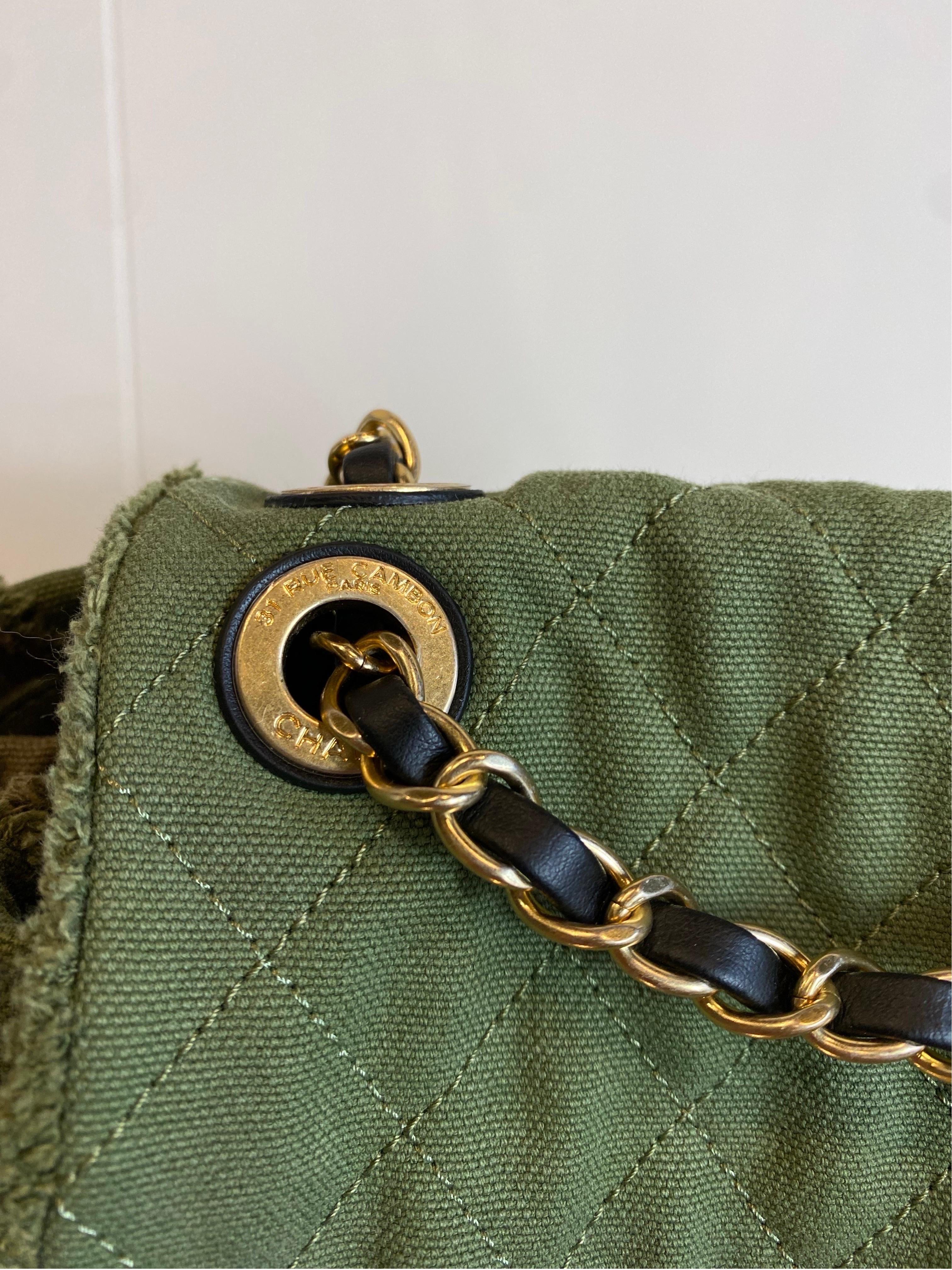 Chanel Cruise 2017 green Cuba Backpack 1