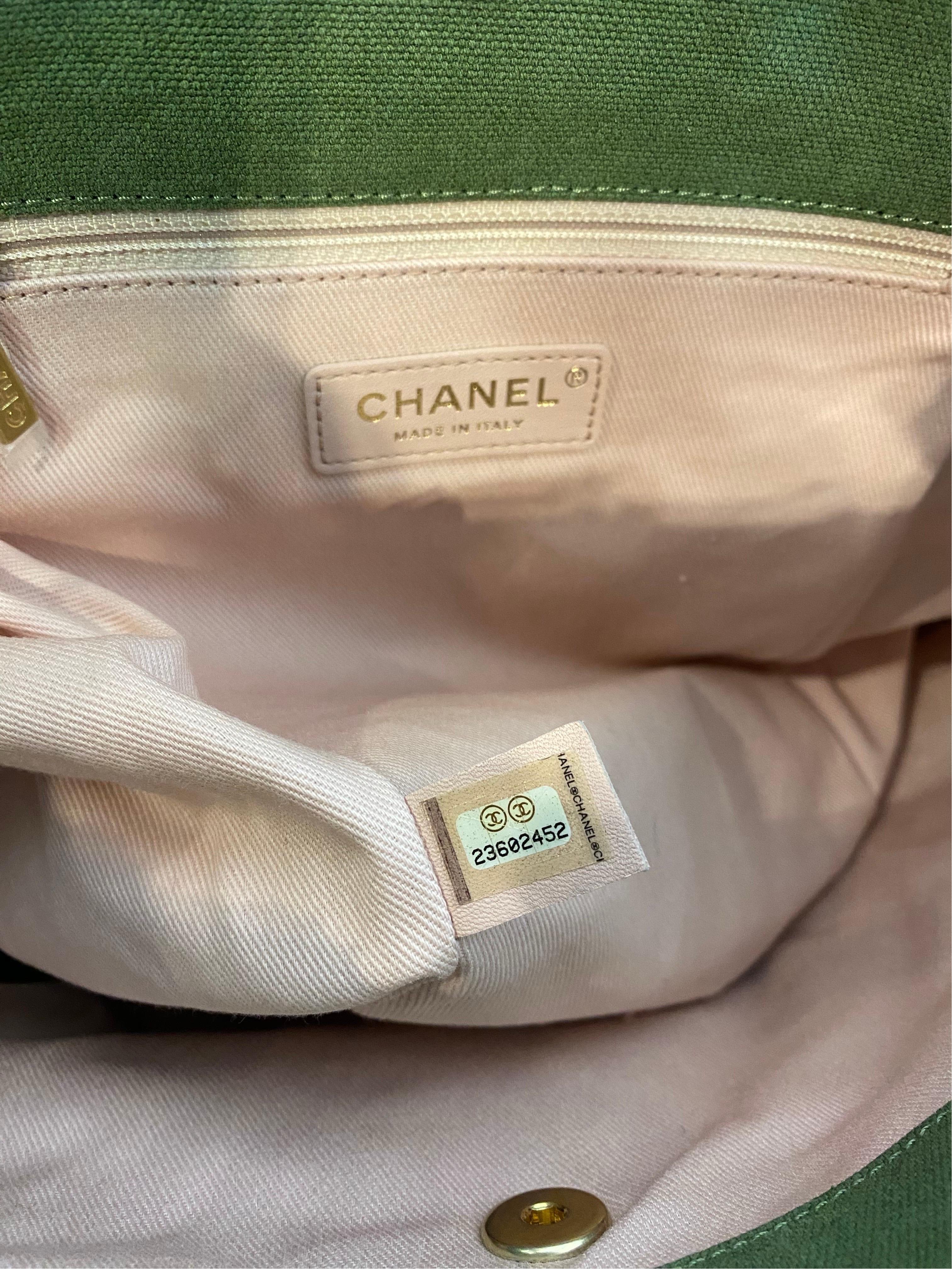 Chanel Cruise 2017 green Cuba Backpack For Sale 5