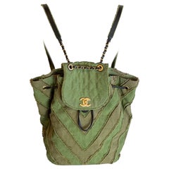 Chanel Cruise 2017 green Cuba Backpack