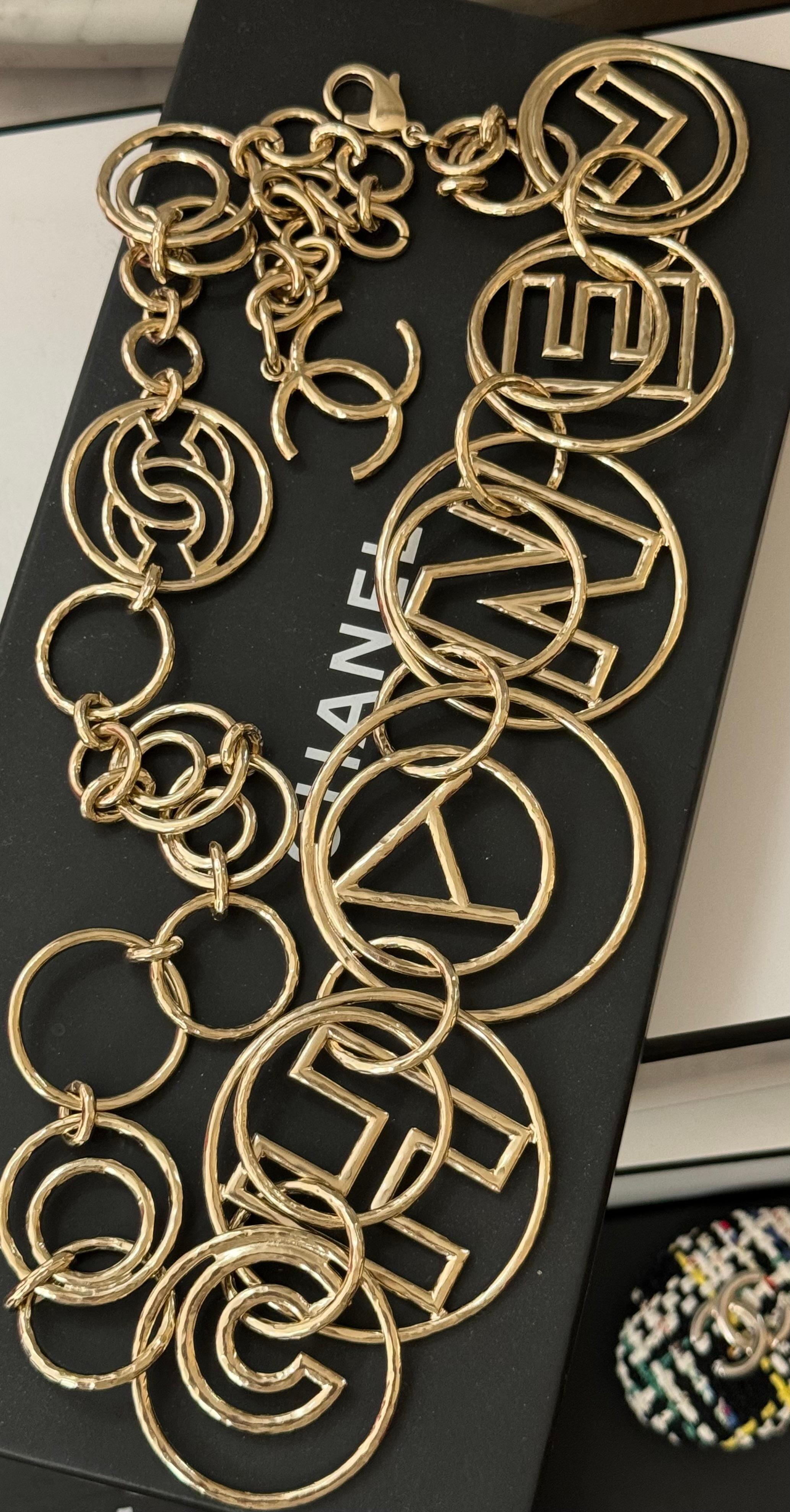 Chanel Cruise 2017 Paris Cuba necklace/belt In Excellent Condition In PARIS, FR