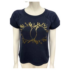 Chanel Crucero 2018 París Athènes colección griega sudadera de pasarela azul marino