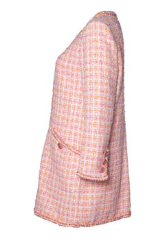 Chanel, cruise 2019 pink tweed jacket