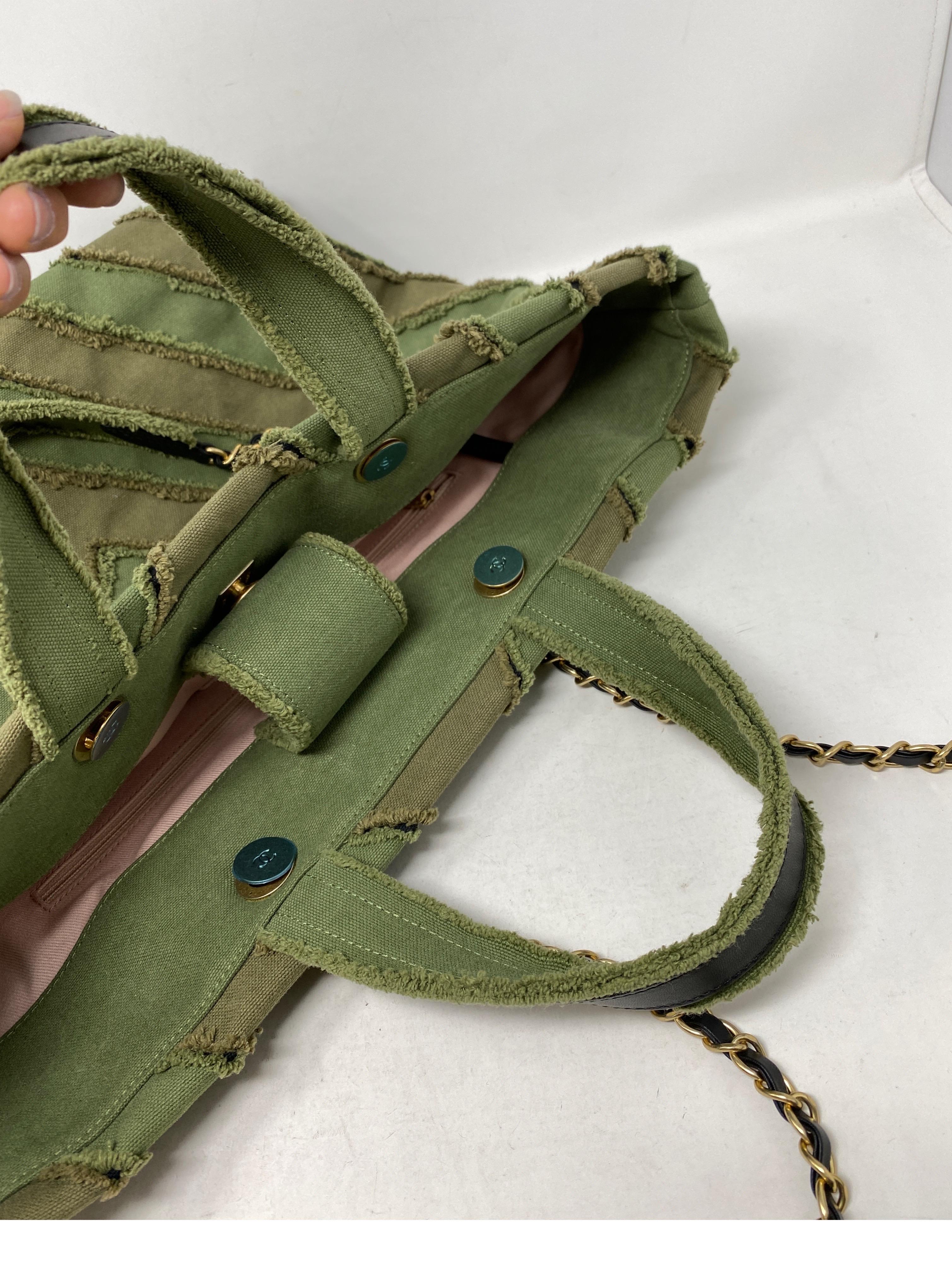 Chanel Cruise Canvas Patchwork Einkaufstasche 5