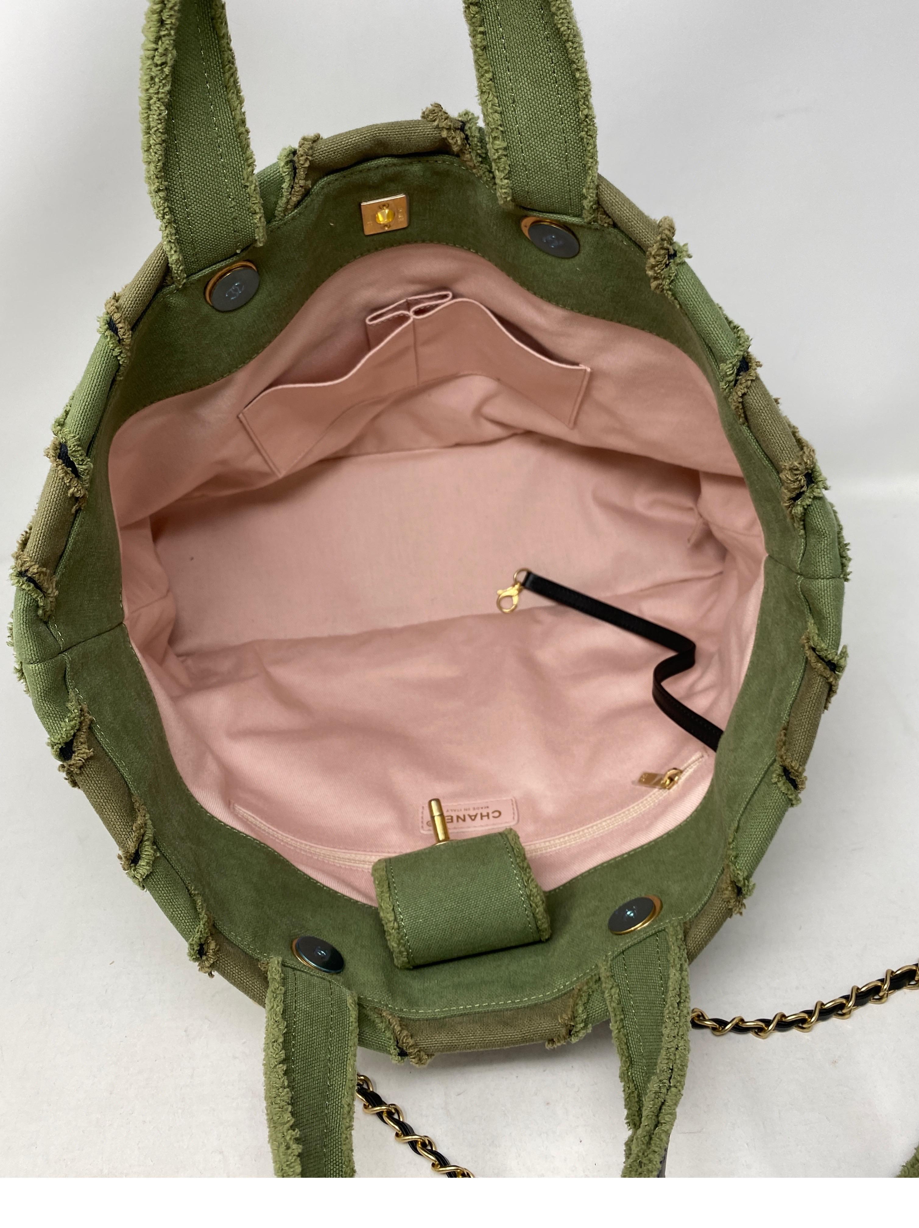 Chanel Cruise Canvas Patchwork Einkaufstasche 7
