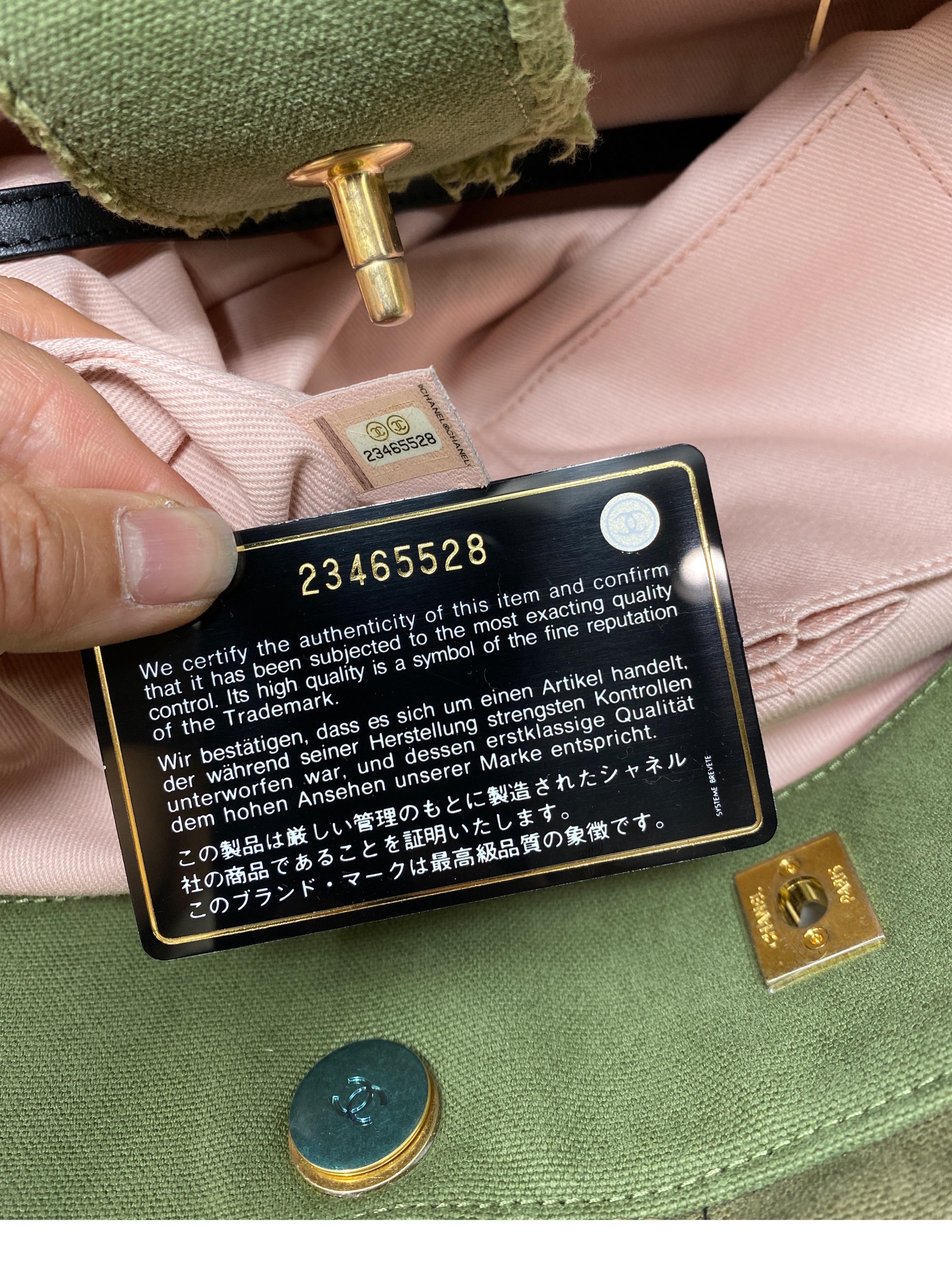 Chanel Cruise Canvas Patchwork Einkaufstasche 8