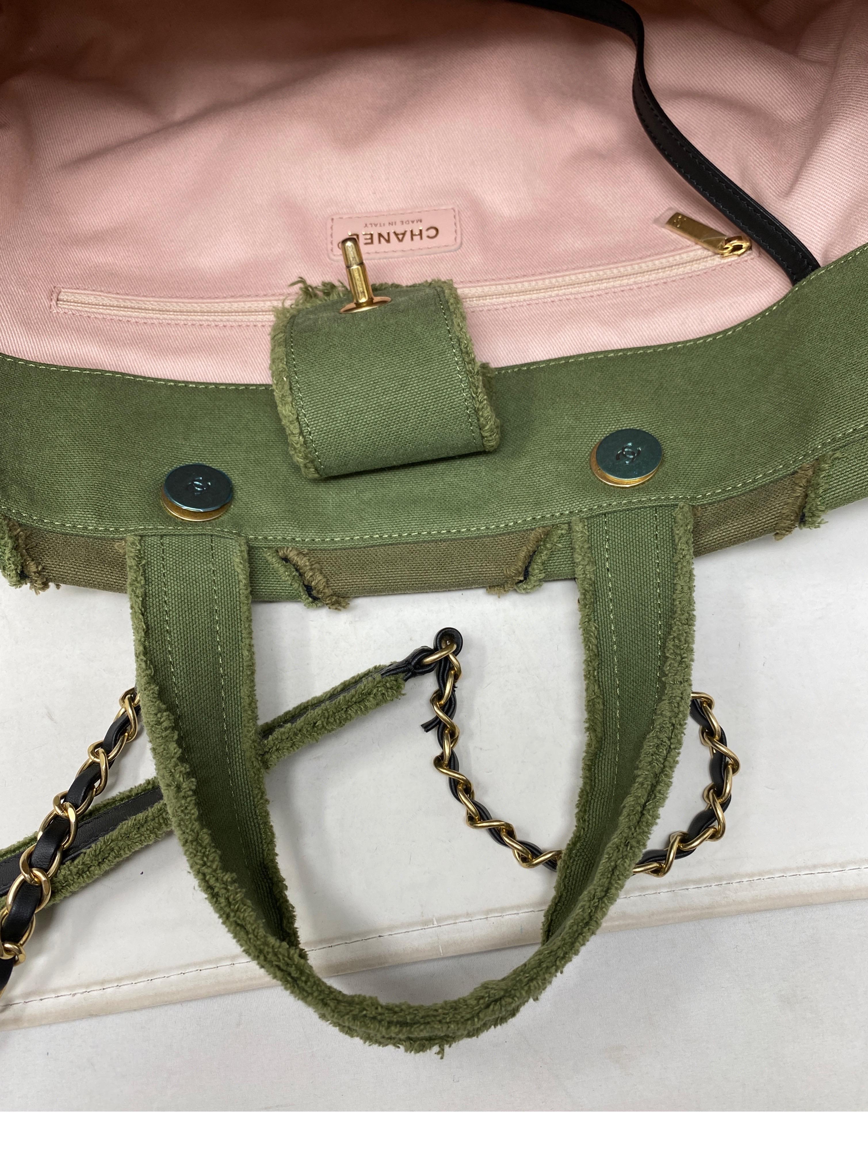 Chanel Cruise Canvas Patchwork Einkaufstasche 10