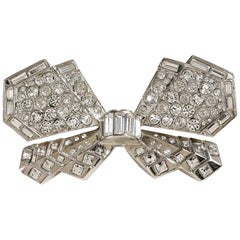 Chanel Crystal Butterfly Brooch