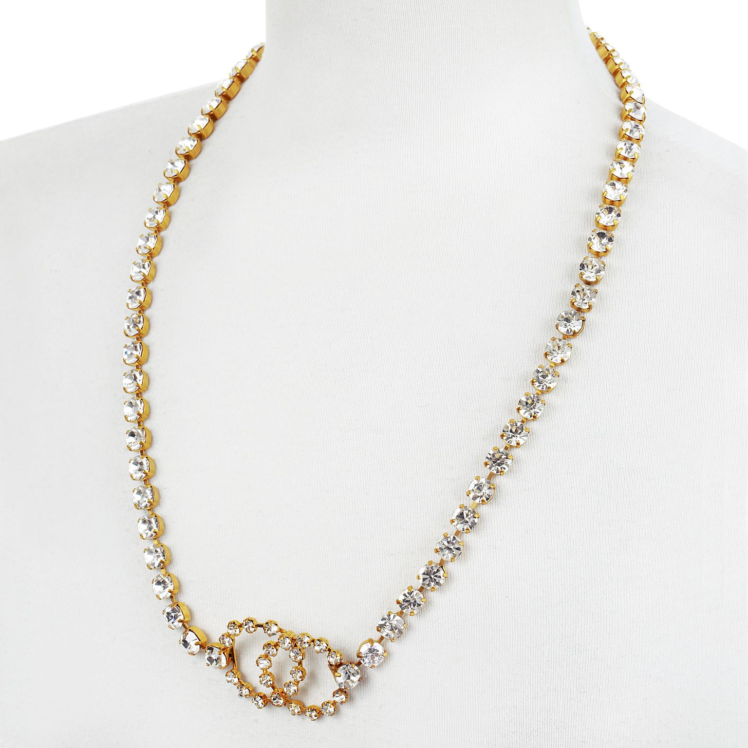 chanel necklace circle