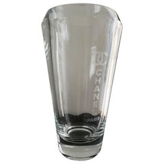 Vase vintage en cristal de Chanel, prix spécial