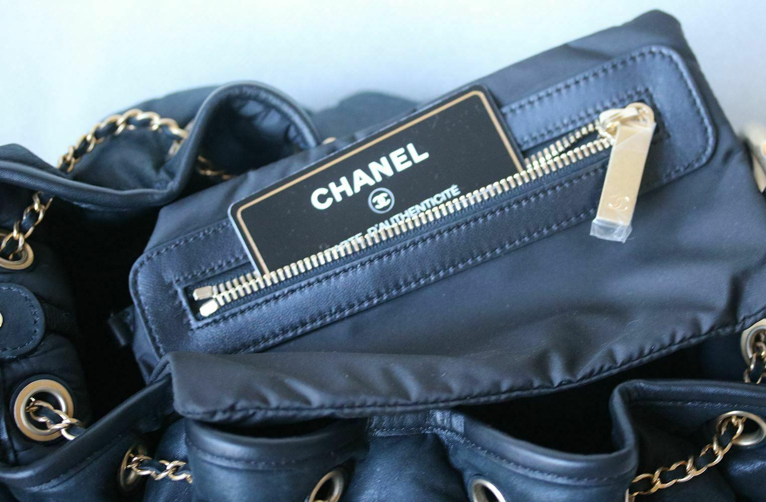 Chanel Cuba Cruise Leather Drawstring Bag 3